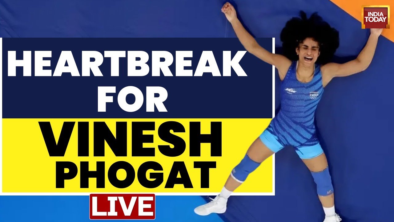Vinesh Phogat News Live: Vinesh Heartbreak Churns | Paris Olympics LIVE| Newstrack With Rahul Kanwal