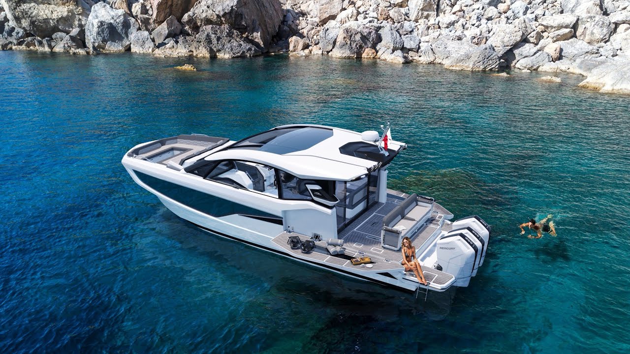 Galeon 435 GTO esittely Diusseldorf 2024