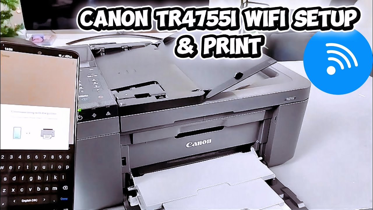 Инструкция по настройке Wi-Fi и двусторонней печати на принтере Canon TR4755i