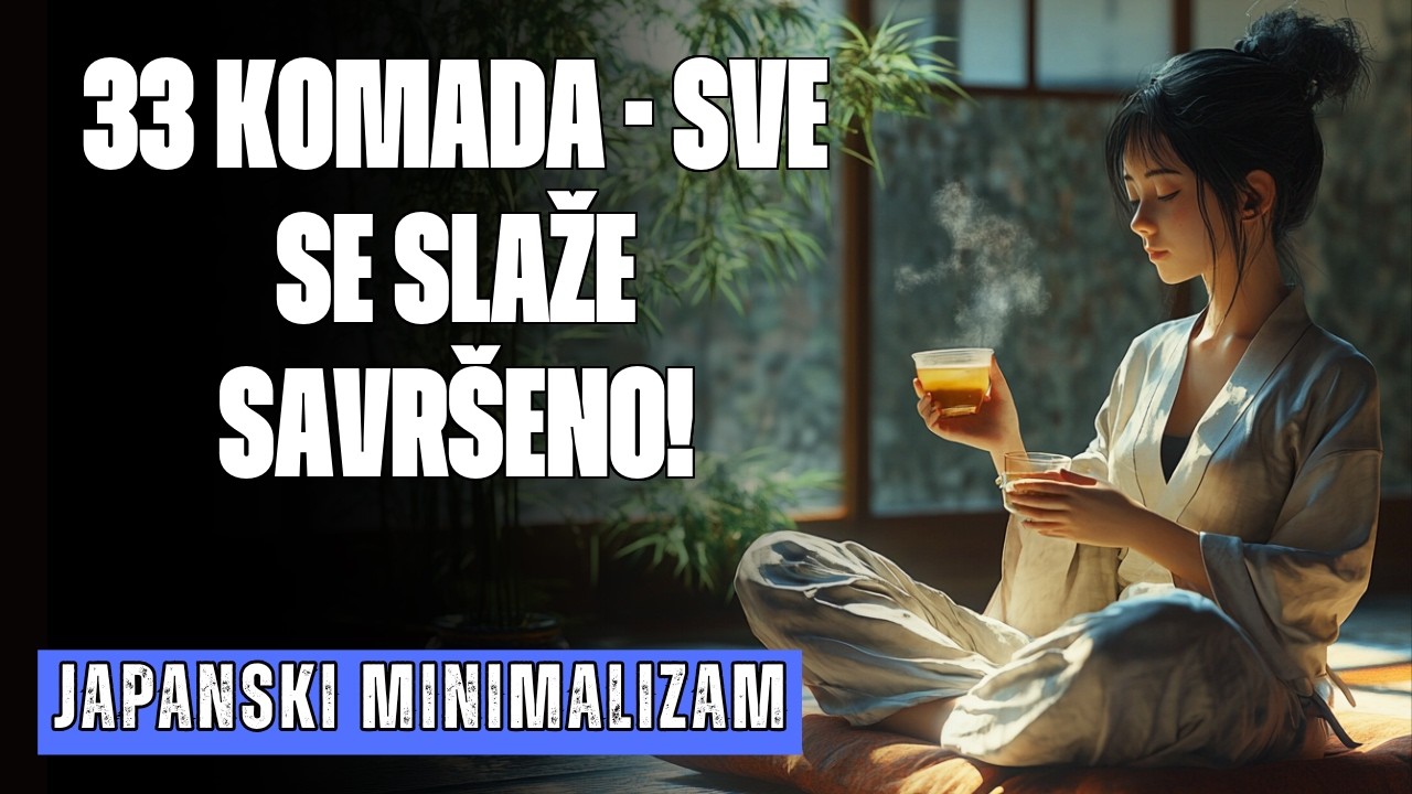 JAPANSKI MINIMALIZAM: KAKO SAM KREIRAO ORMAR OD 33 KOMADA KOJI SE SVE SLAŽE