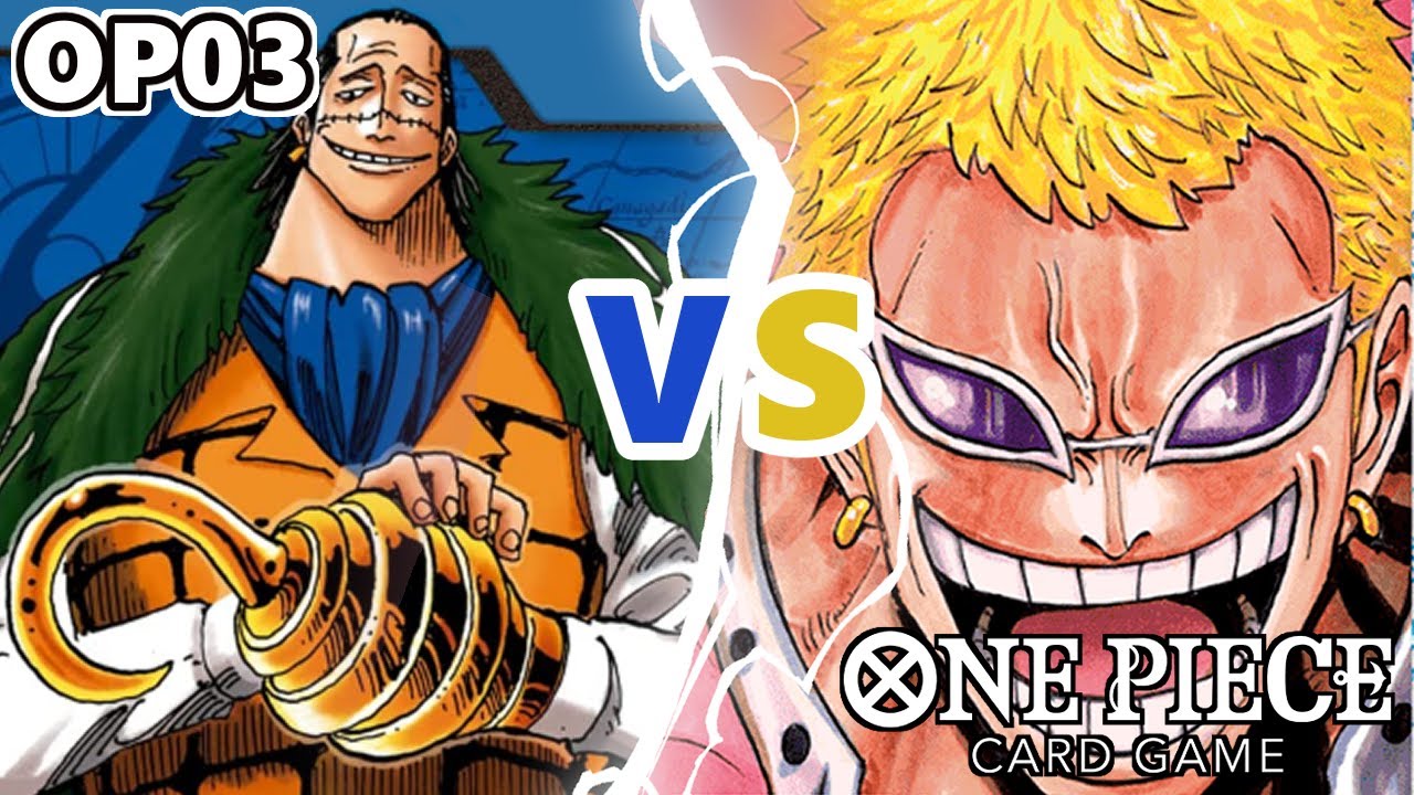 (OP03)[CROCODILE vs DOFLAMINGO] Which Blue Leader Reigns Supreme In OP03? - One Piece Card Game