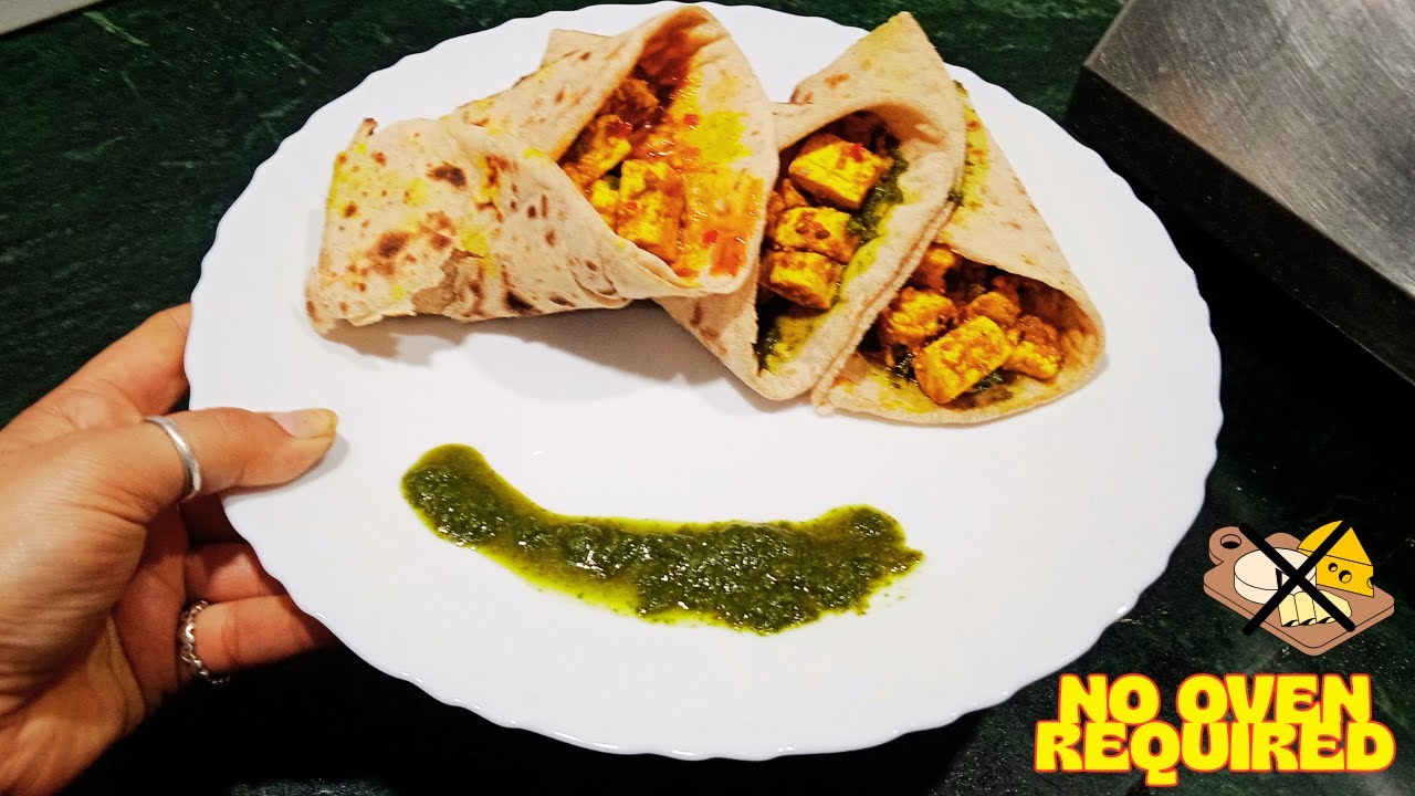 पनीर रोल ऐसे बनाएंगे तो उँगलियाँ चाटते रह जाएंगे | 10 Minute Tawa Paneer Frankie l Paneer Kathi Roll