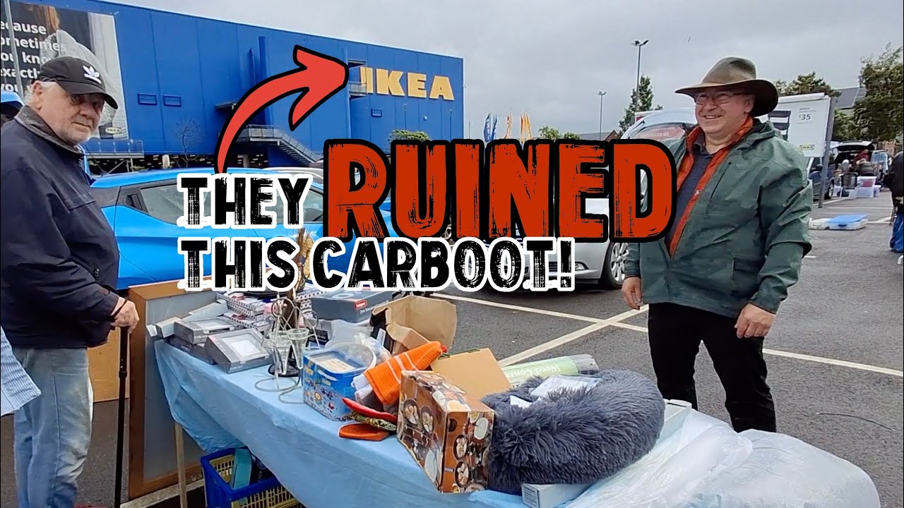 THE VENUE LIED TO THE SELLERS!? - First Carboot Sale As An Online EBAY RESELLER!