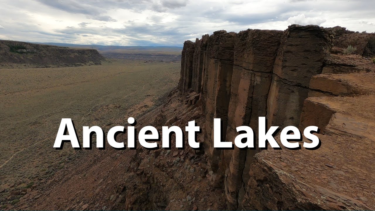 Hiking Ancient Lakes Basalt Columns