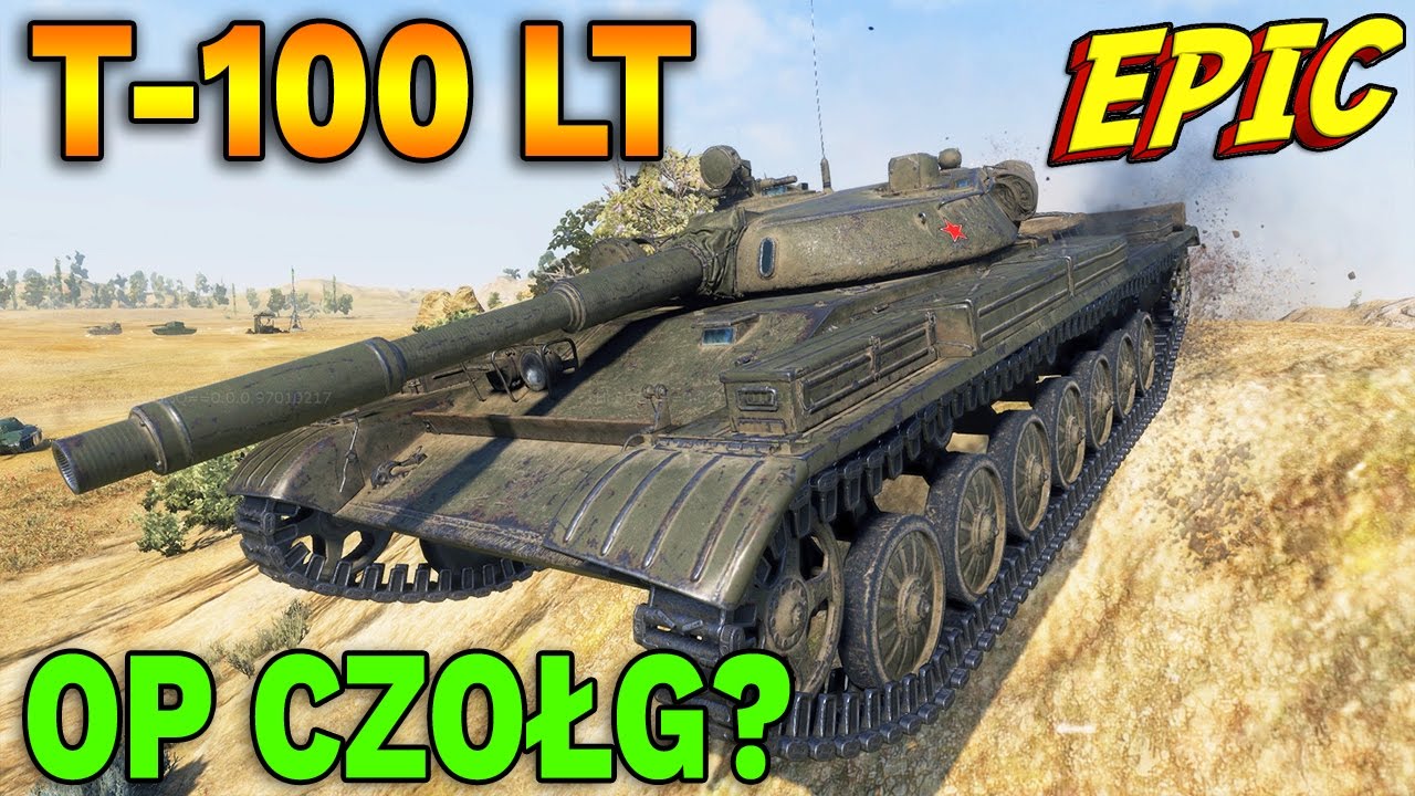 OP CZOŁG? - T-100 LT w Akcji - World of Tanks