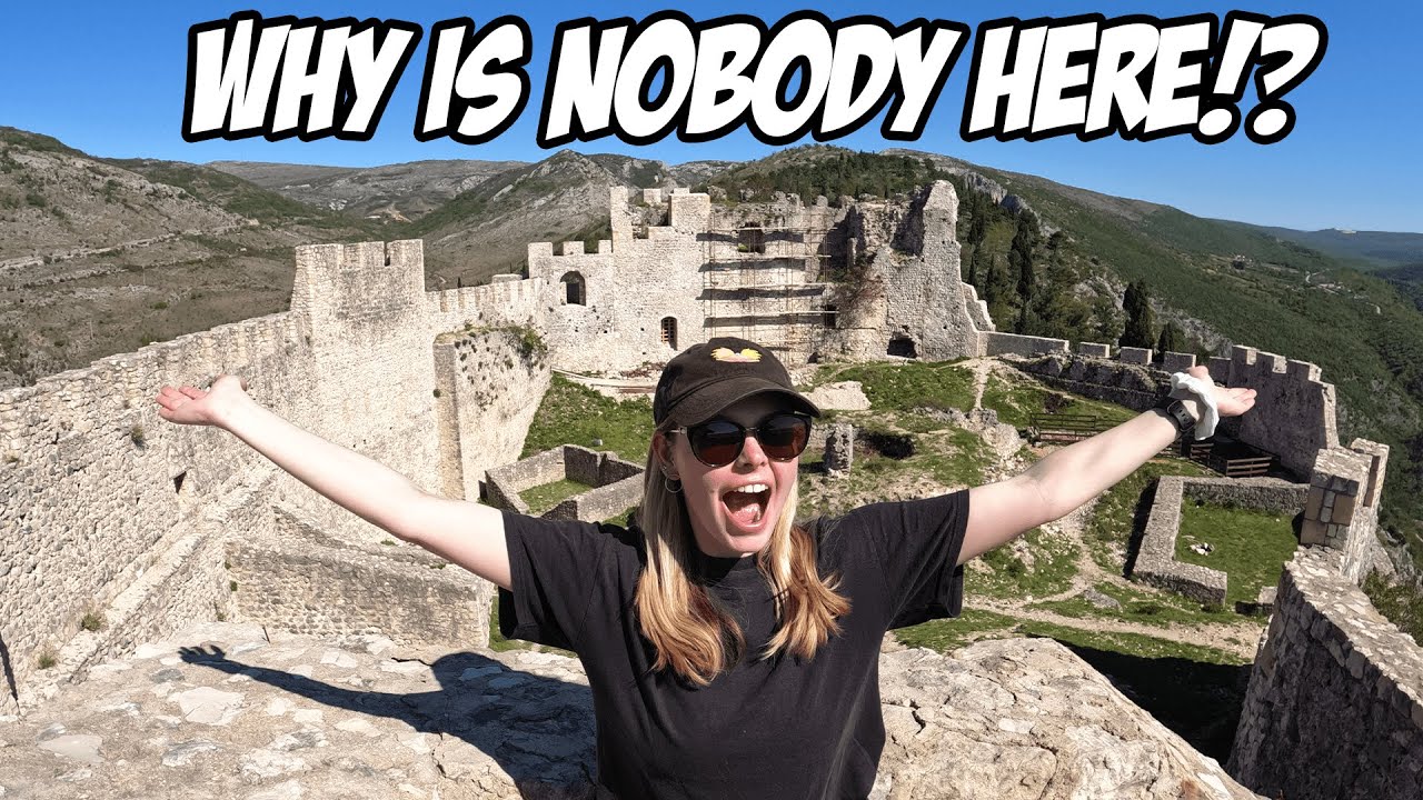 UNIQUE PLACES in EUROPE on a BUDGET! | Mostar's Sniper Tower, Bosnia and Herzegovina