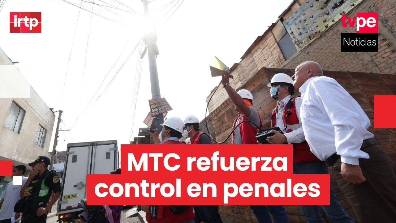 MTC incauta equipos ilegales cerca del penal Sarita Colonia para frenar extorsiones