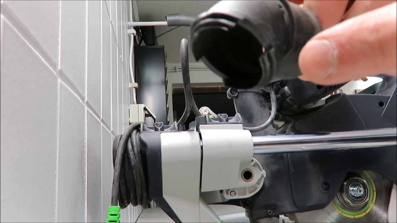 Optimize the dust suction connector of the Festool Kapex KS60