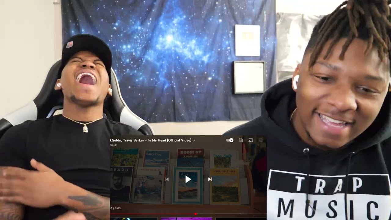 24kGoldn, Travis Barker - In My Head (Official Video) REACTION