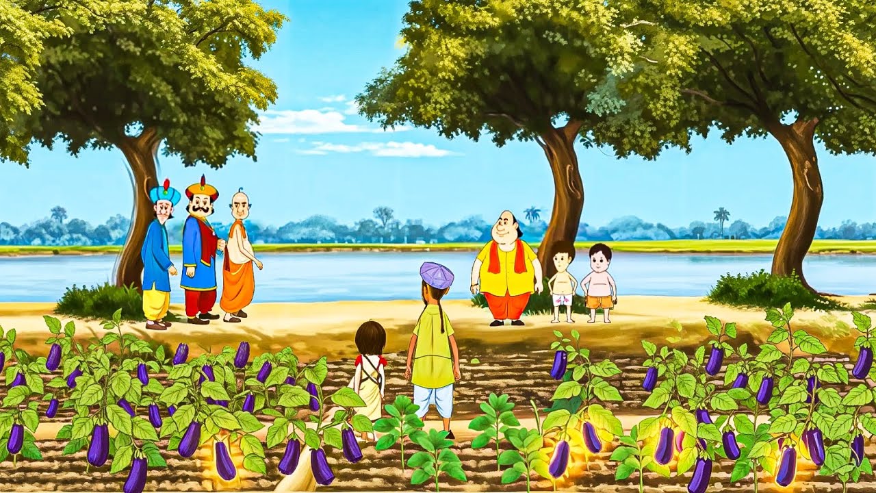 গোপালের বেগুন খামারের চমক Gopal&rsquo;s Brinjal Farm Surprise | Anando TV