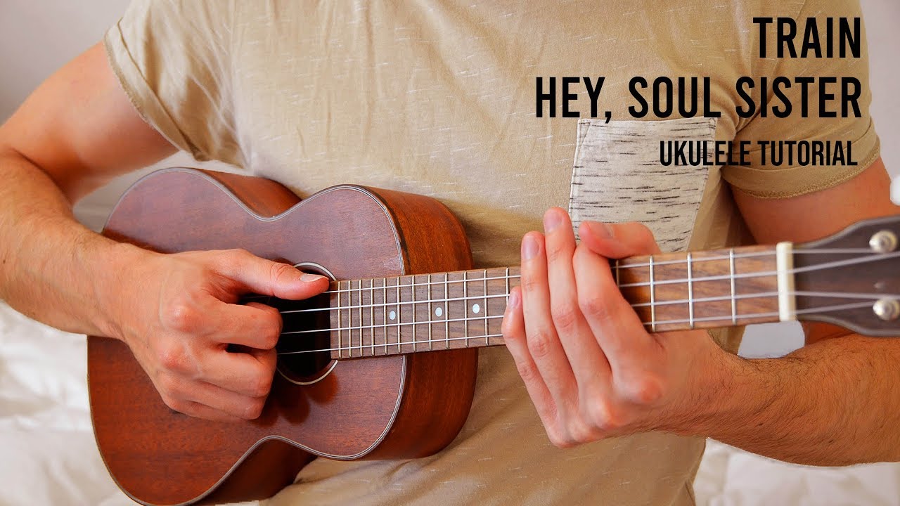 Train - Hey, Soul Sister EASY Ukulele Tutorial With Chords / Lyrics