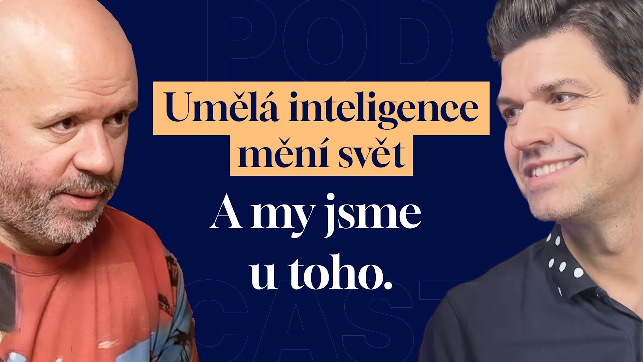 Uměl&aacute; inteligence měn&iacute; svět &ndash; a my jsme u toho.🎙