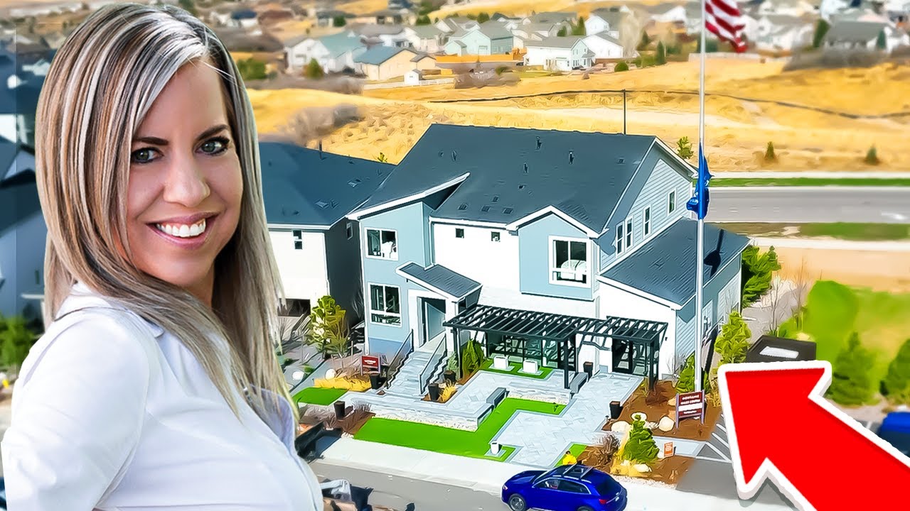 TOLL BROTHERS Home Tour in Castle Rock Colorado at Montaine | Lanthrop Model Home