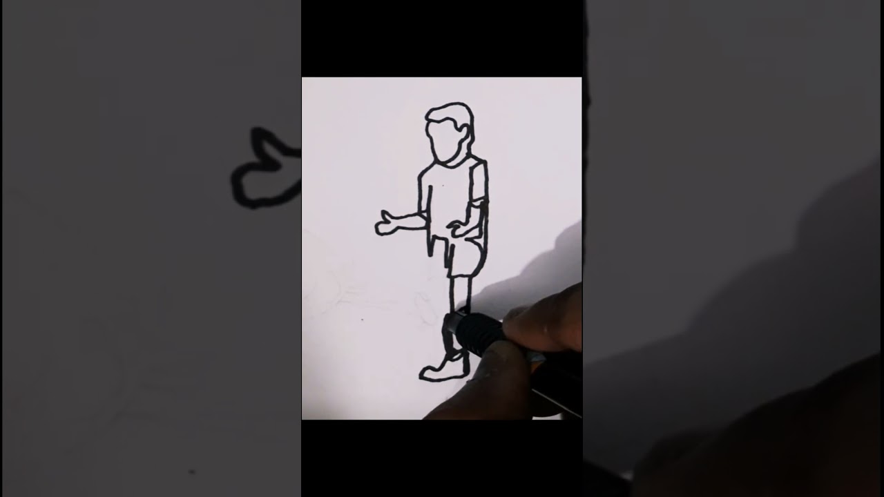 ⚽🔥 Drawing FIFA Football Player | Hyper Realistic Football Art #Shorts 🎨✨
