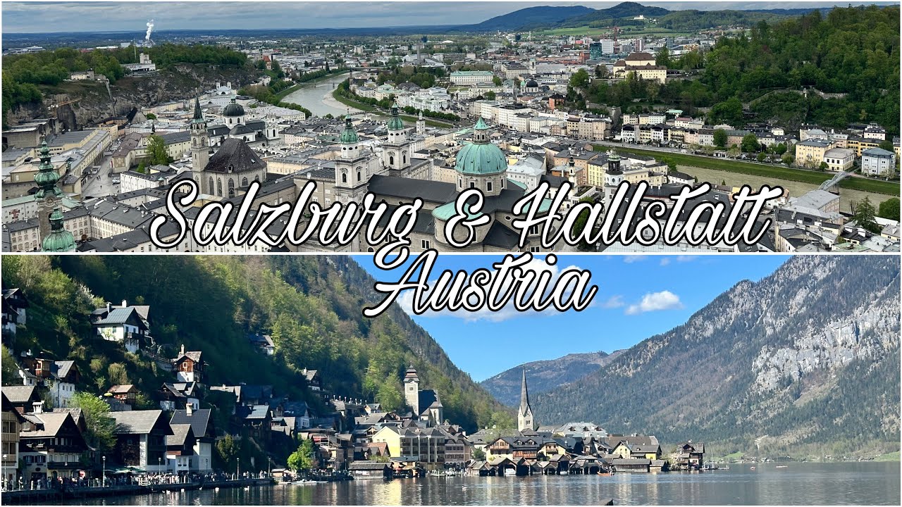Salzburg and Hallstatt Austria 2025 || Travel Vlog