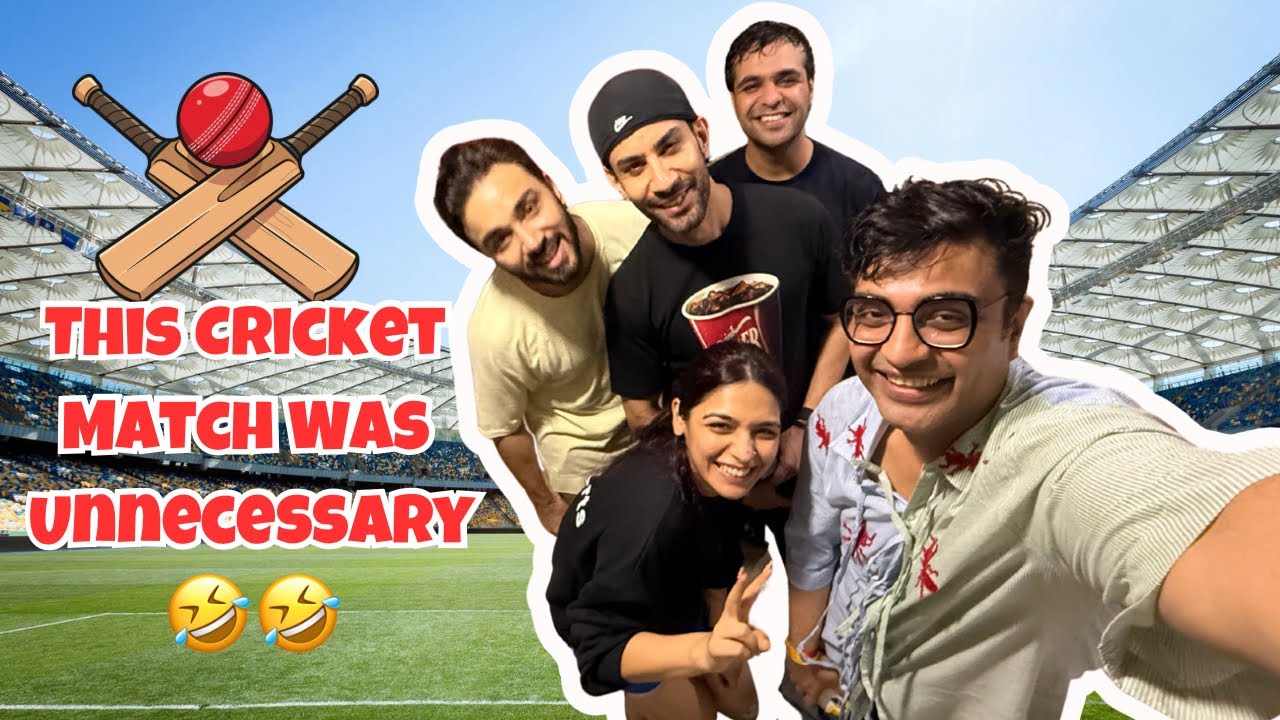Sahill ki batting se “ball ball” bache 🫣😂| Sahill Uppal | Aakriti Atreja
