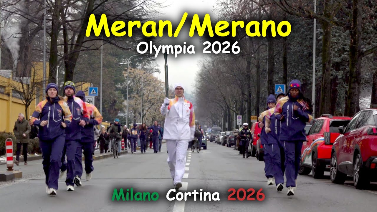 Staffetta Olimpica a Merano / Olympic Torch Relay Merano (Milano, Cortina 2026)