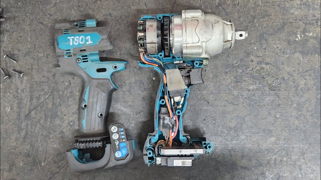 How to repair Makita Cordless Impact Wrench DTW700