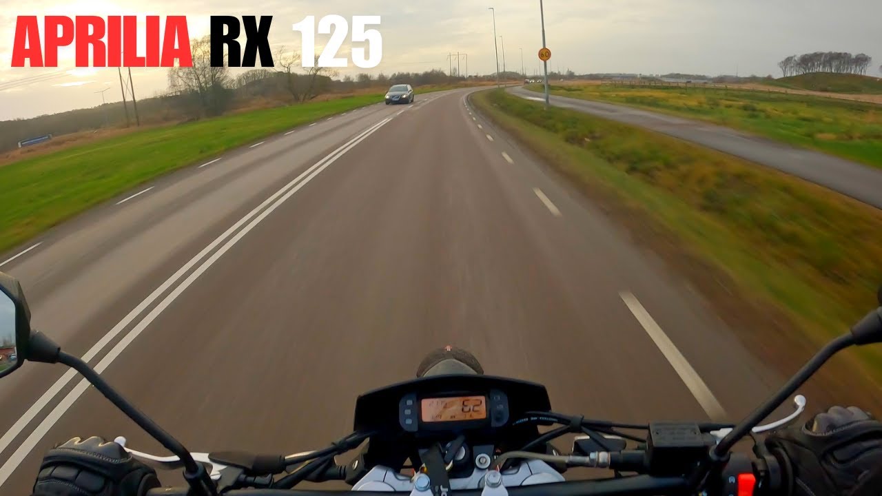 ALLT I ALLO-KÖRNING MED APRILIA RX 125