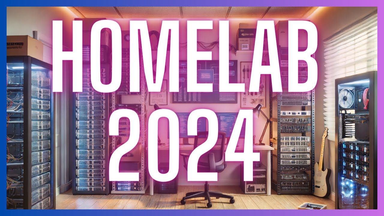 Homelab Tour 2024!  |  Hardware and Software Running Today