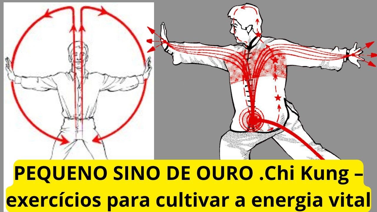 PEQUENO SINO DE OURO  Chi Kung – exercícios para cultivar a energia vital