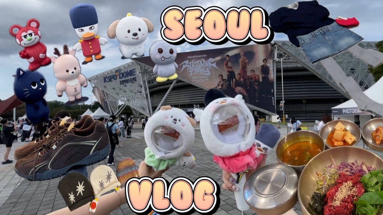 【ソウルVLOG】BRIIZEによるソウルVlog第2弾🧡🧡 ライズ / 라이즈콘서트 / 라이즈팬콘 / ライズファンコン / RIIZE  / 광야 / 韓国旅行 / 本国コンサート  / ソンス