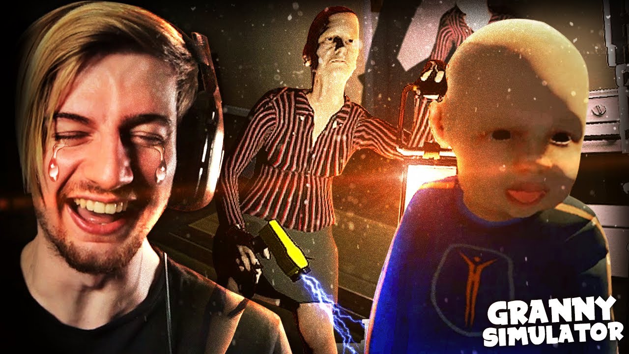 CLOSE TO TEARS FROM THIS GAME. || Granny Simulator (W/ Dawko)