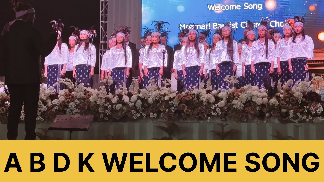 Welcome song || A B D K Sobha || Moamari Choir Group 