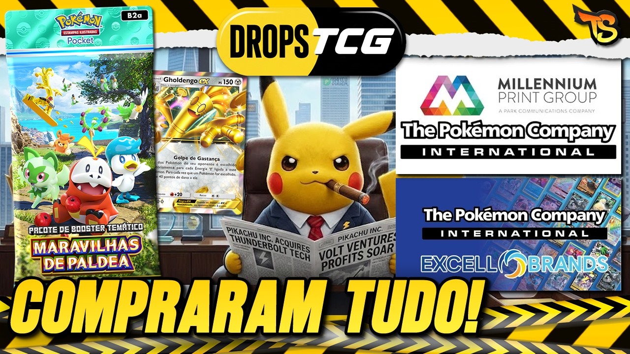 O QUE A POKÉMON TA FAZENDO, É um absurdo! Nova coleção Maravilhas de Paldea! - Drops TCG
