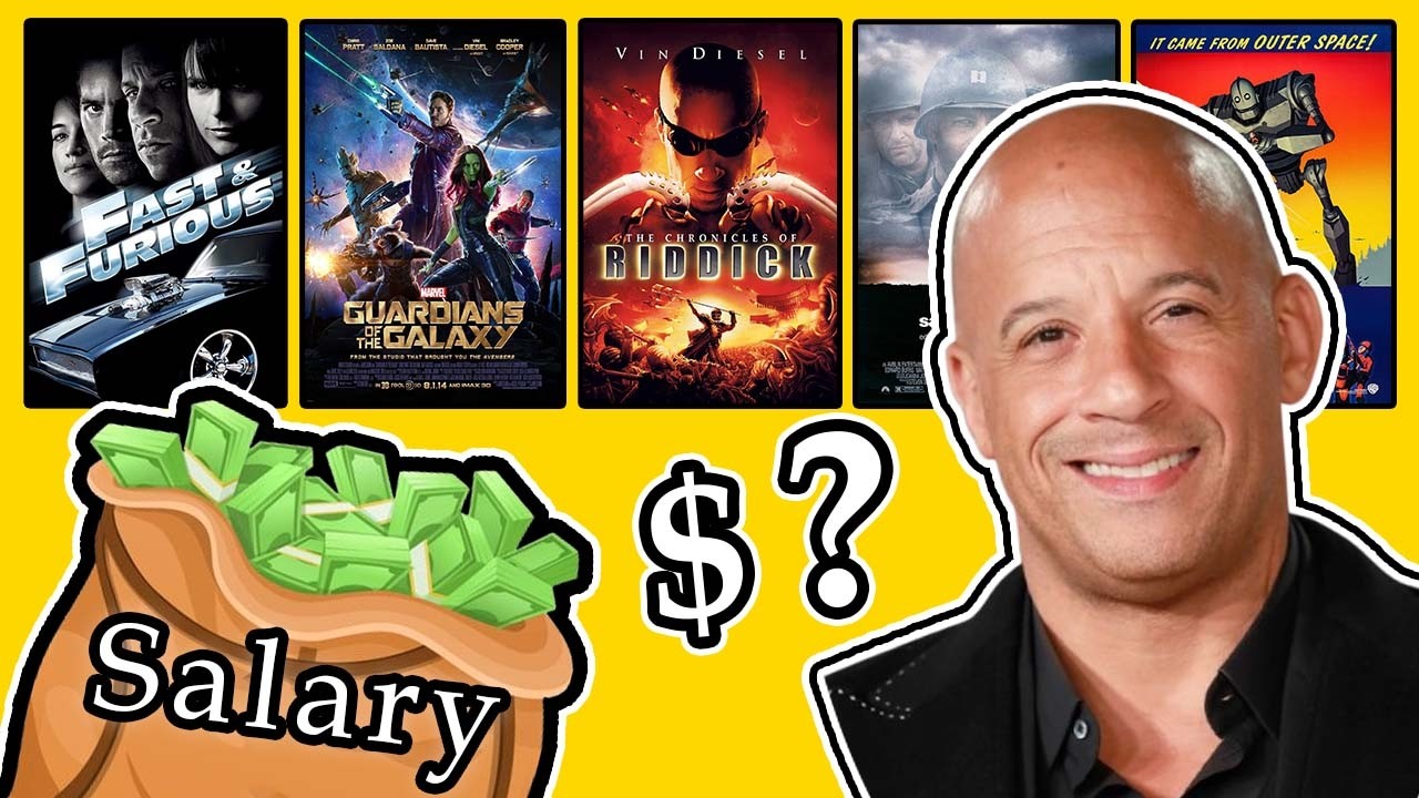 💰 Vin Diesel's Paycheck for Every Movie He Ever Made | Hits & Flops