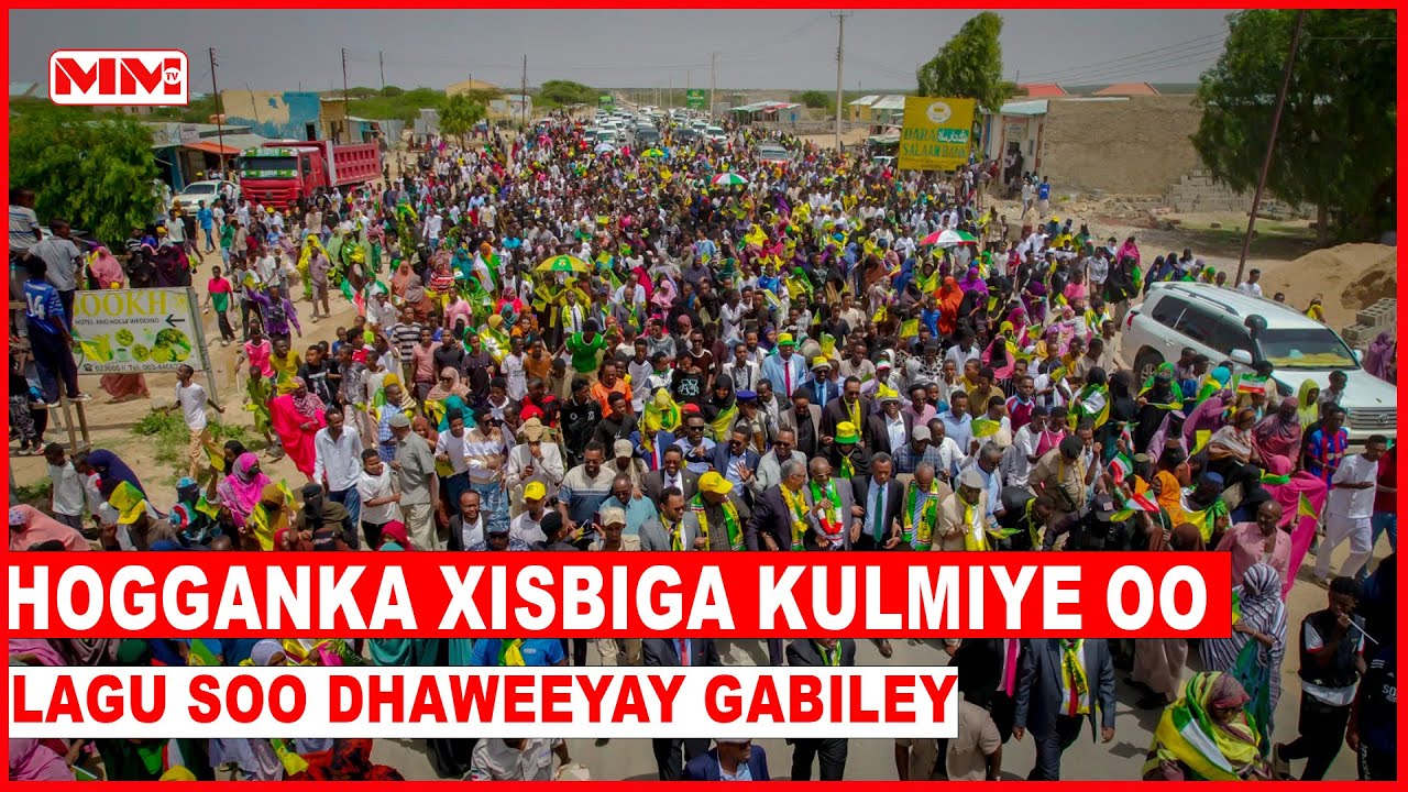 Hogaanka Xisbiga Kulmiye Oo Gabiley Lagu soo dhaweeyay