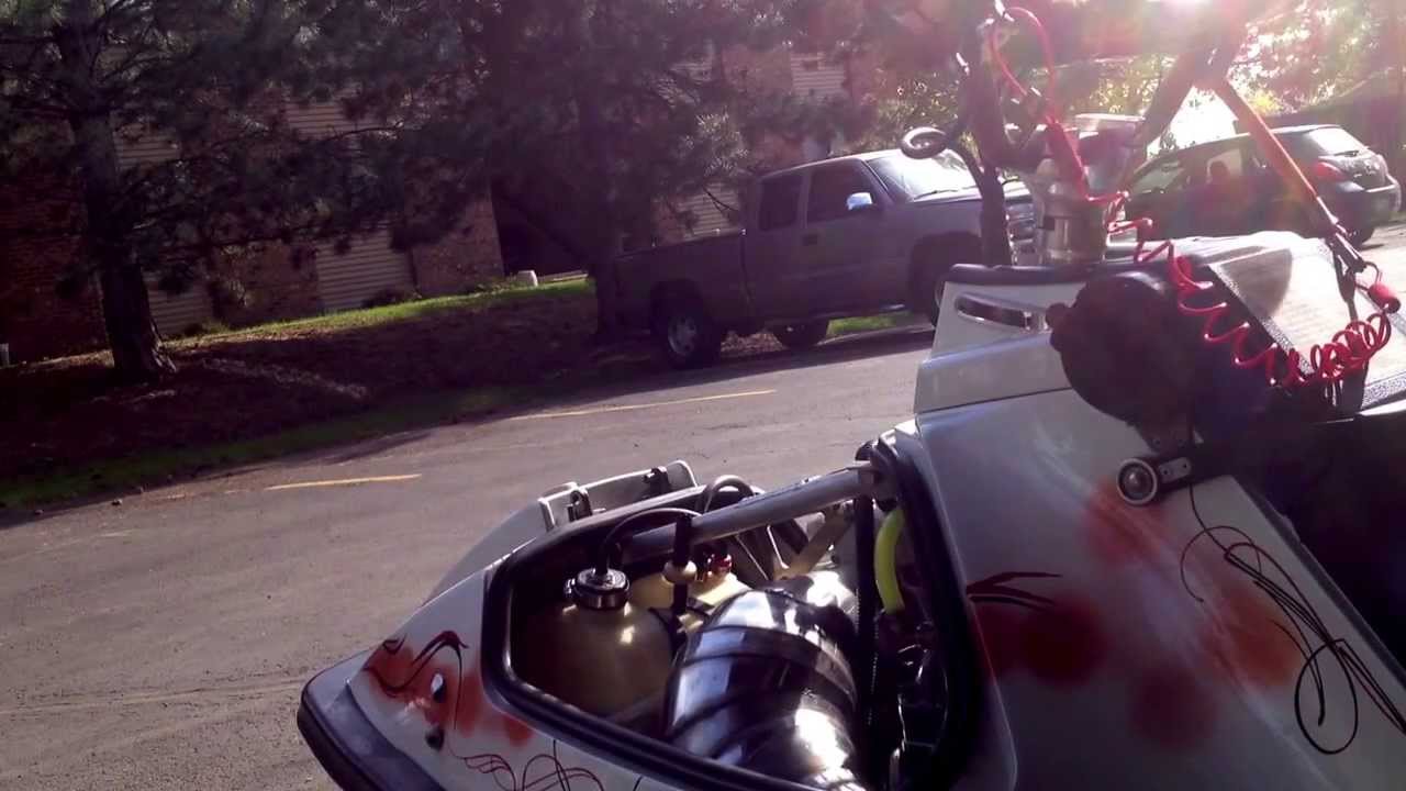 Nynja C4 pipe on Kawasaki X2 800