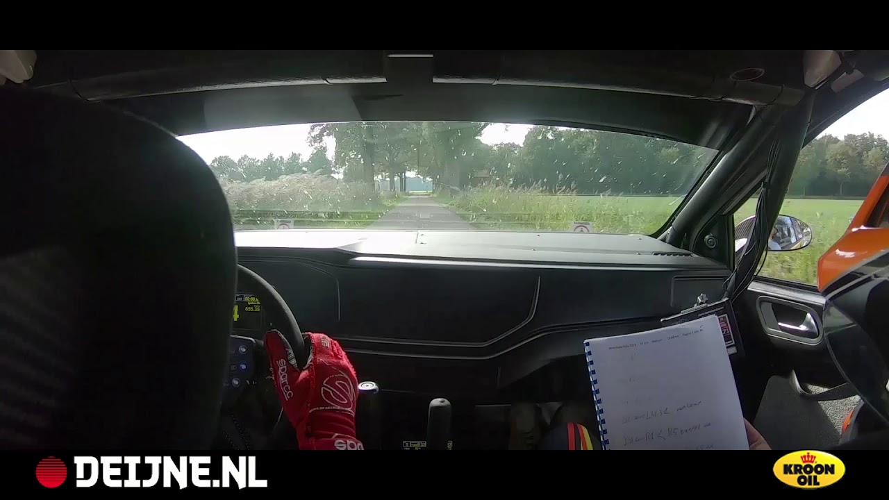ONBOARD Berkelland Rally 2019 - VW Polo R5 - Deijne Autosport