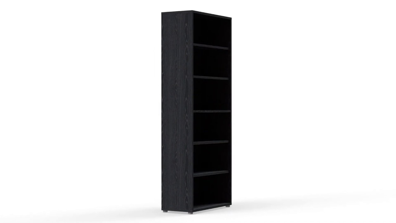 Prima Aktenregal 6 OH Esche Schwarz Artikel 129