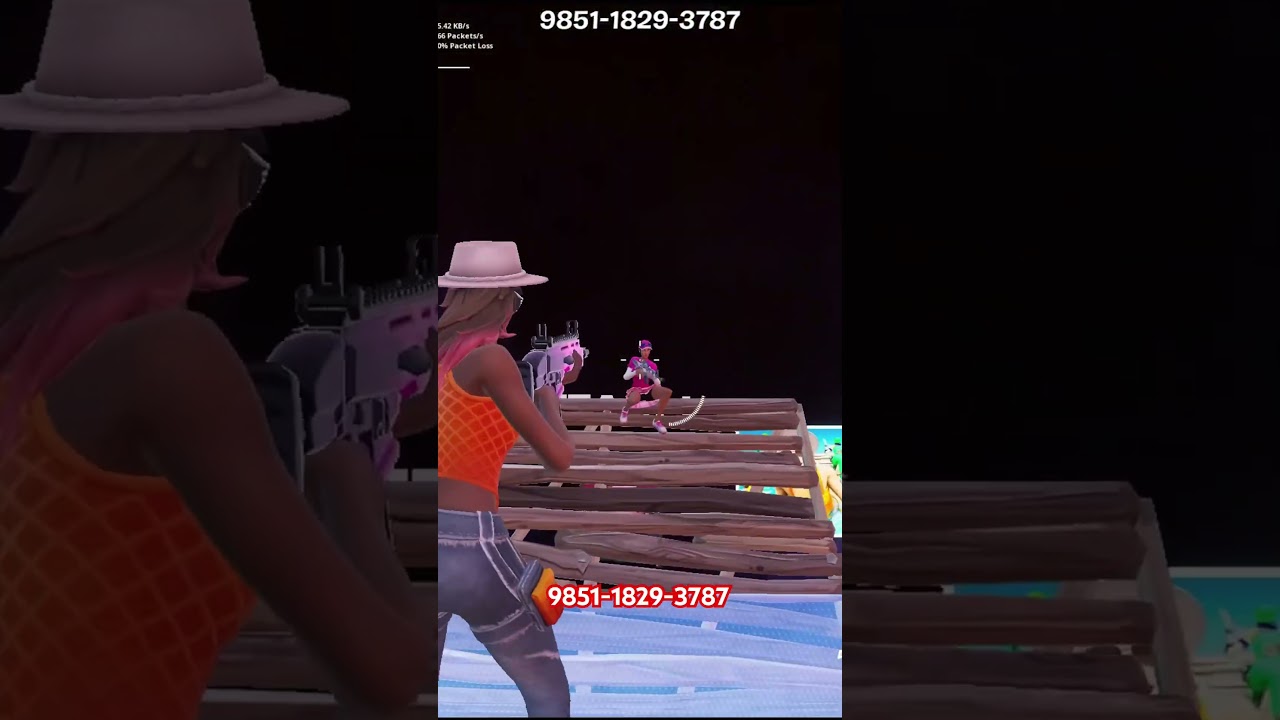Je troll cette fille 😭 #fortnite