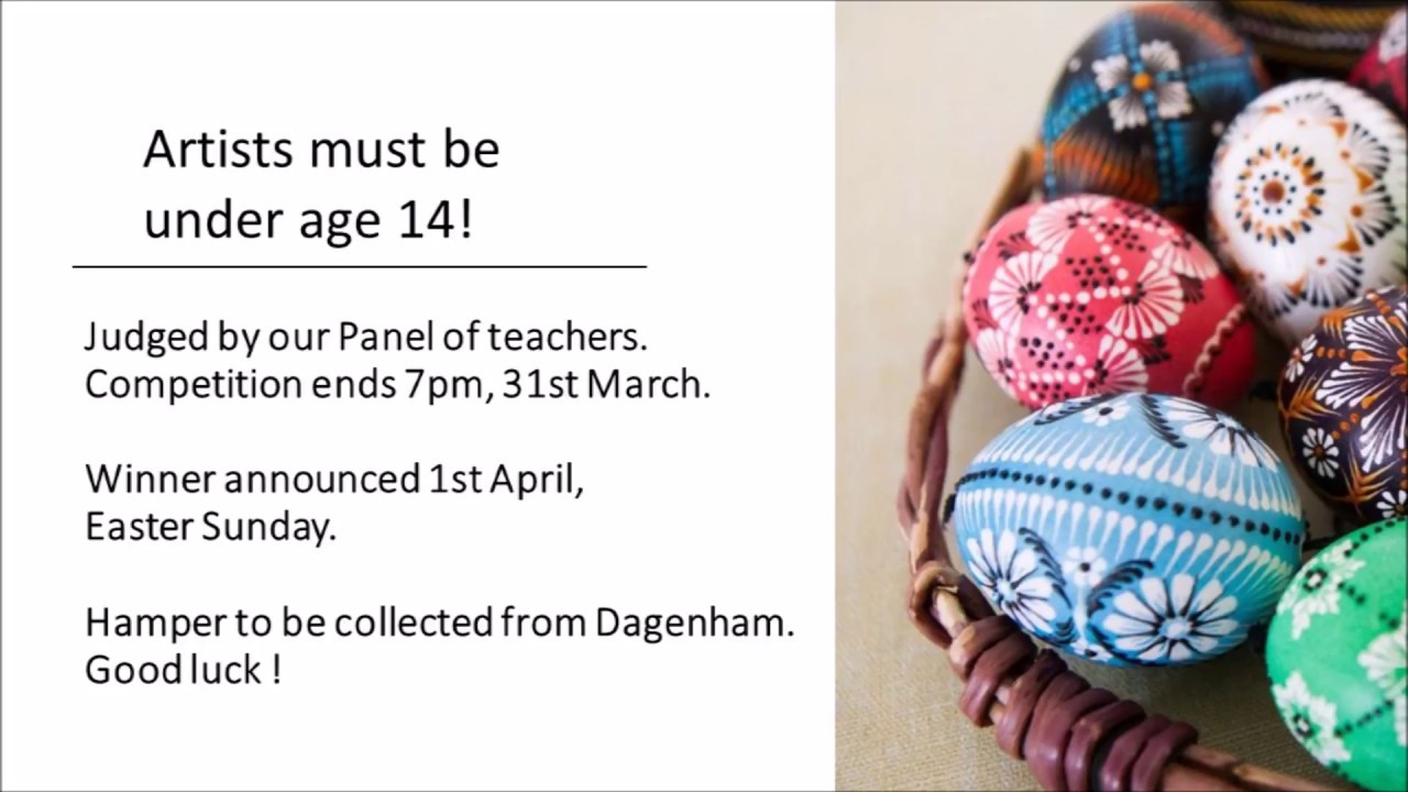 Leaping Toads Easter egg decorating competition 2018