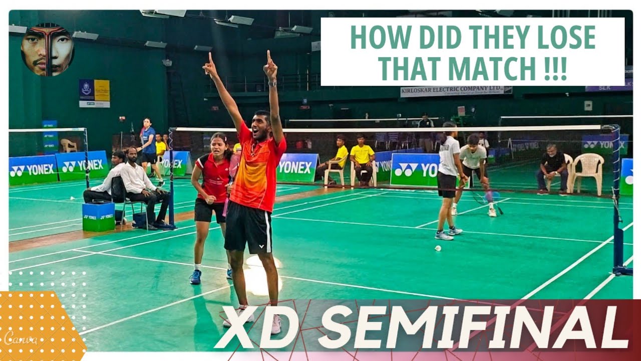 DHILEEPAN/PRAVANDHIKA VS SATHWIK/VAISHNAVI:YONEXSUNRISE ALL INDIA SENIOR RANKING BANGALORE 2024