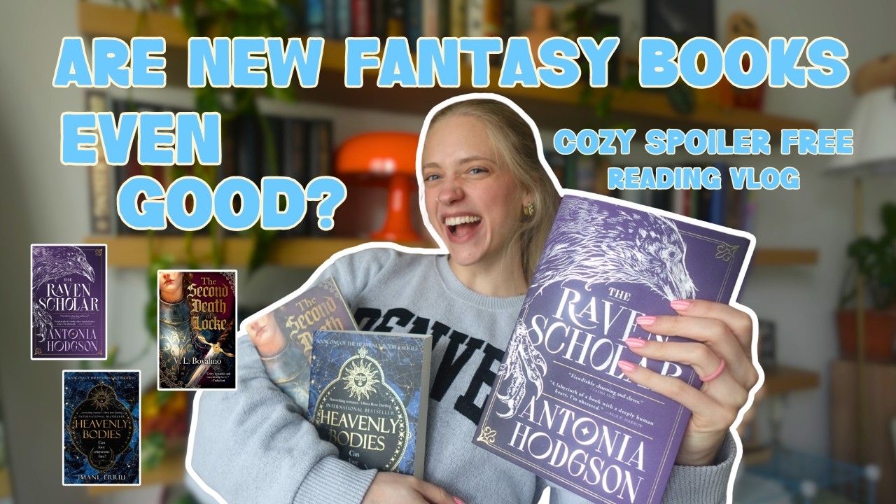 Хороши ли вообще новые фэнтезийные книги?! Видеоблог о чтении без спойлеров трех популярных фэнте...