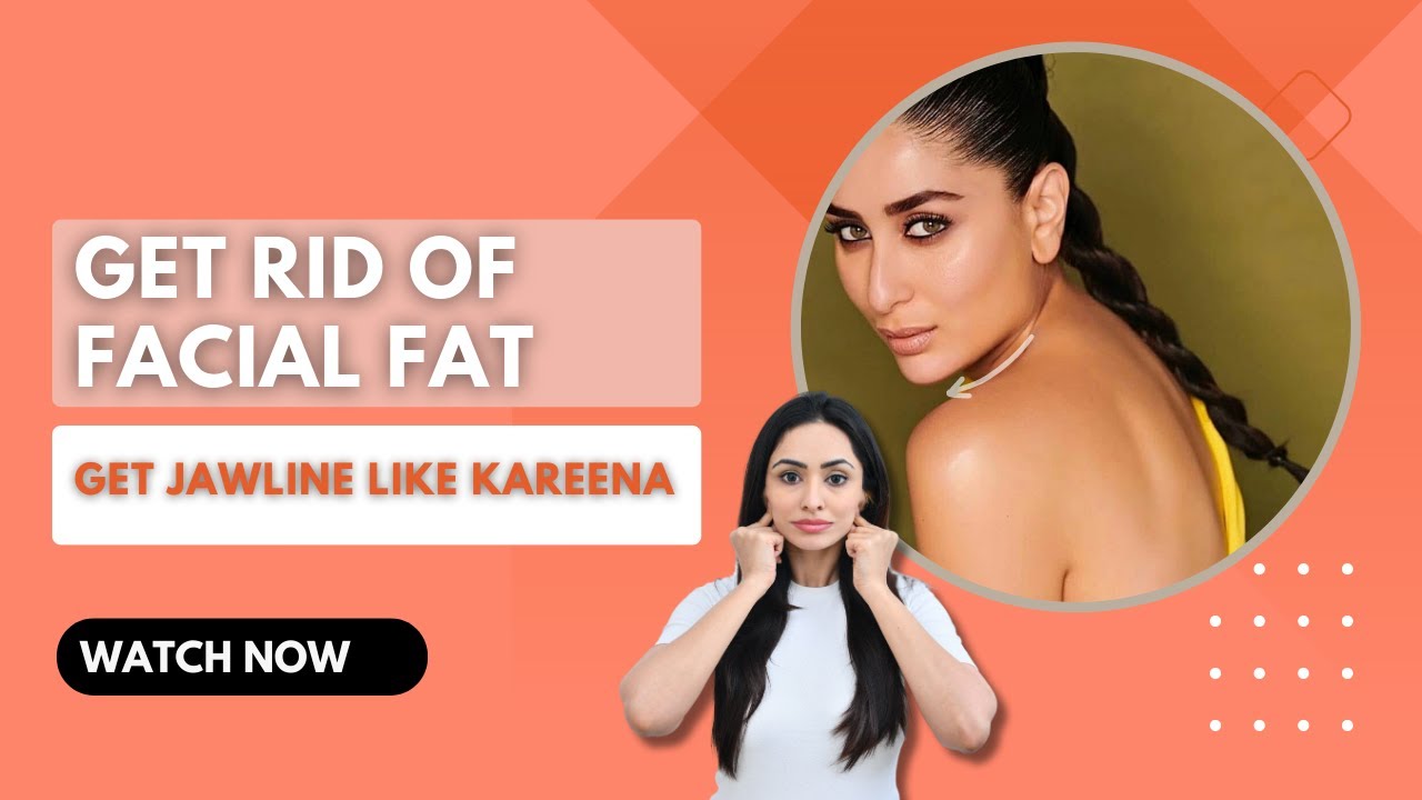 How To Get Rid of Face Fat? Toned Jaw Line  Sharp Jaw Line FaceyogabyVibhutiArora #jawline #faceyoga