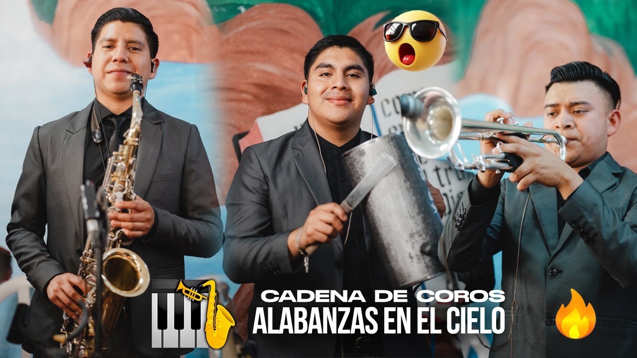 Alabanzas en el Cielo/ Cadena de Coros/ Lesvia Marina/ NUEVO 2,026 🇬🇹🎷🎺🎸🎵 #parte111