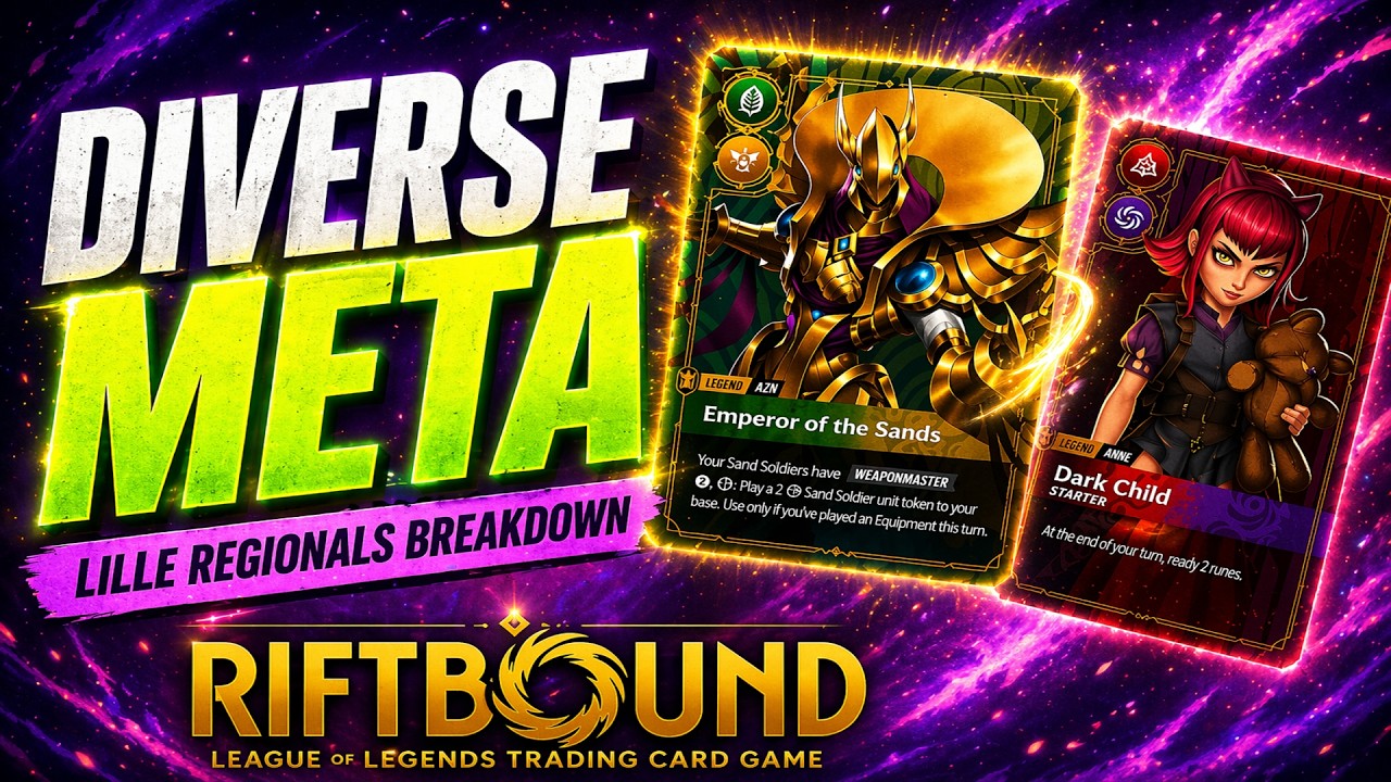 INSANELY Diverse Meta?! Lille Regionals Breakdown
