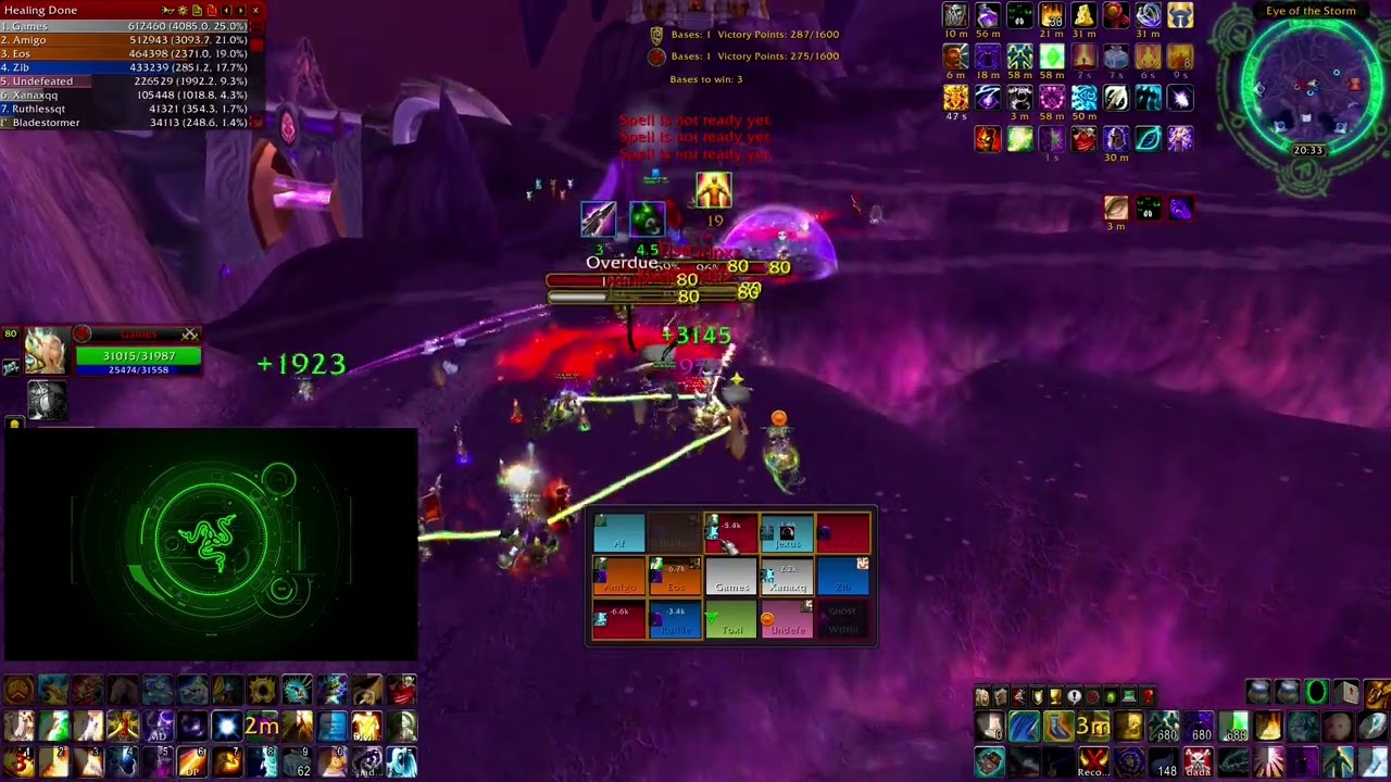 Cricket PvP vs Reality Check 15v15 EotS - Warmane Icecrown - Holy Priest PoV