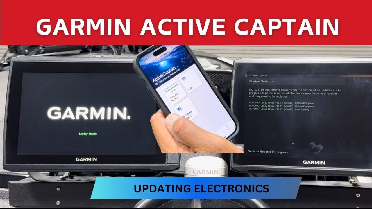 Updating With My Garmin Active Captain