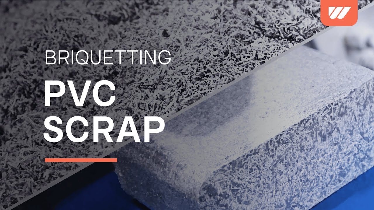 Briquetting of PVC production scrap with WEIMA TH 1500 M