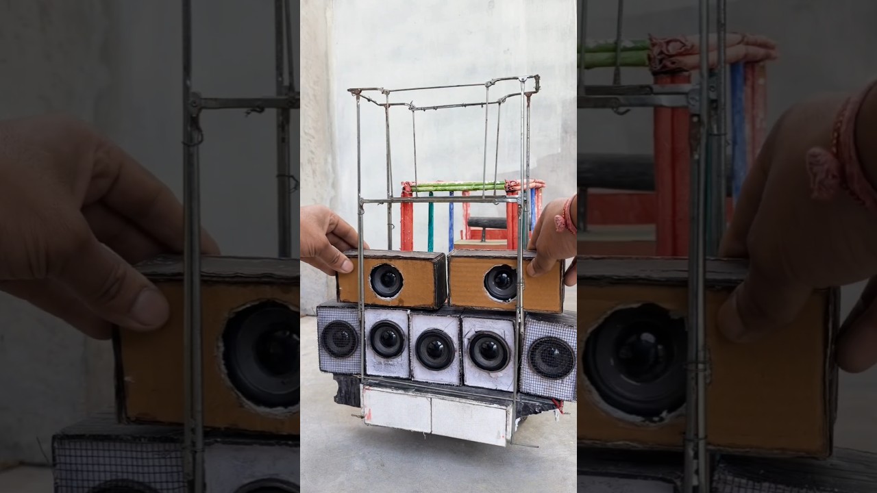 | Mini dj Sound System Bass heavy setup | #shorts #trending