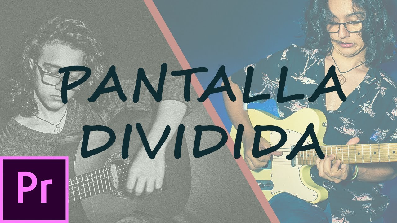 3 pasos para PANTALLA DIVIDIDA | Tu video musical EN CASA | Tutorial Premiere