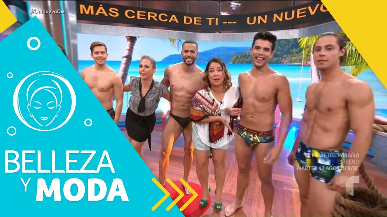 Ropa interior masculina que puedes usar como traje de baño | Un Nuevo Día | Telemundo