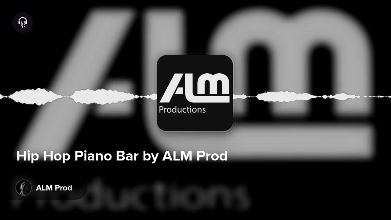 Hip Hop Piano Bar by ALM Prod / KENDRICK LAMAR Type Beat / Hip Hop Rap Instrumental