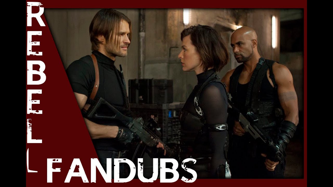 Resident Evil: Retribution - Leon s Kennedy  (escenas español latino - Fandub)