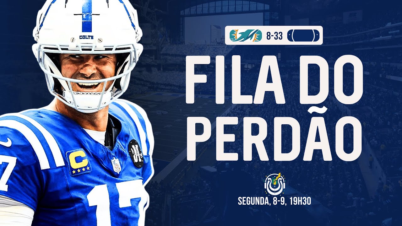 FILA DO PERDÃO PRA DANNY DIMES! Colts 33-8 Dolphins [W1 2025, Head Colts #54]